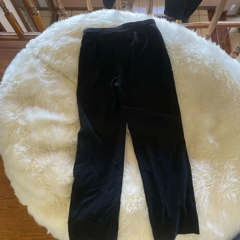 Black petite work pants - Picture 3 of 4